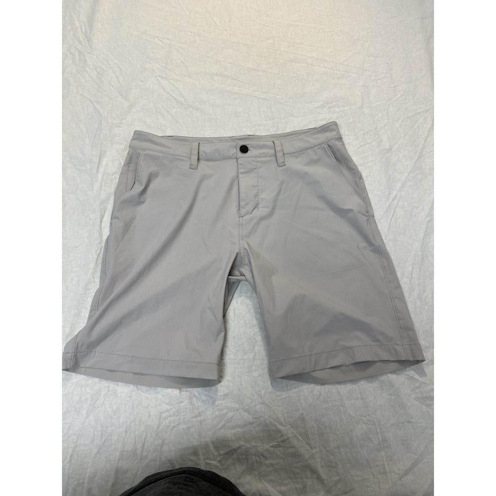 Zella Mens Athletic Golf Shorts Gray Stretch Performance Size 33‎ Active